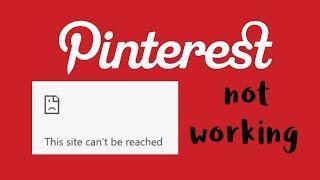 Pinterest not working : This site can’t be reached error (problem solved)