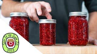 TASTY Raspberry Jam Canning Recipe - Jam It Up June 2.0