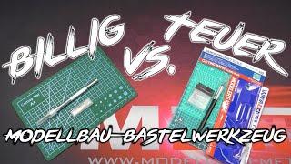 Billig vs. Teuer: Modellbau-Bastelwerkzeug Test! | HD+ | German/Deutsch