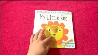 My little zoo book Touch and feel and lift the flap