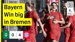 HIGHLIGHTS | Werder Bremen vs. Bayern Munich (Frauen Bundesliga 2024-25 Matchday 4)