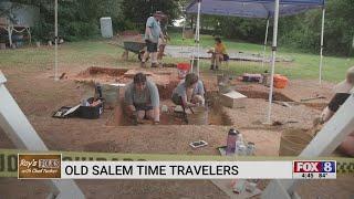 Old Salem time travelers discover pieces of art