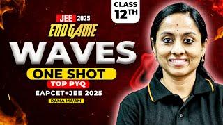 Waves Class 12 One shot in Telugu | EAPCET JEE Physics | EAPCET JEE 2025