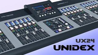 Solidyne UNIDEX UX24 - Standalone & Networkable AoIP broadcast console