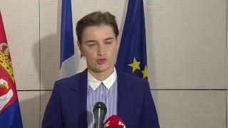Brnabic: No meeting of Belgrade and Pristina representatives in Paris – An opportunity missed