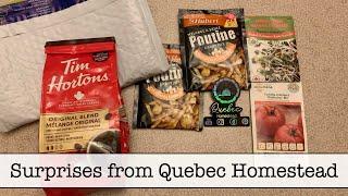 Surprises from Quebec Homestead