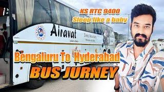 #bangalore to hyderabad bus journey #KSRTC #Memaheshgoudvolgs