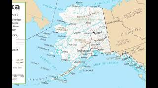 map of Alaska