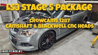 LS3 Stage 5 Package Crow cams 1287 227-244 Camshaft & Blackwell CNC Heads