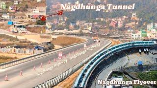 नागढुङ्गा नौविसे फ़्लाइओवर ९०% सम्पन्न काम धमाधम ! Nagdhunga Flyover Construction Latest Update