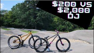 $200 Dirt Jumper VS $2000 Dirt Jumper - Mongoose PT26 VS Evil Faction 2