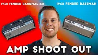 AMP SHOOT OUT - Budget Vintage Amplifiers - 1968 Fender Bandmaster VS 1968 Fender Bassman