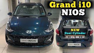 Hyundai Grand i10 Nios Dual Cylinder Cng  Grand i10 Nios Sportz 2025 Cng Model Review 