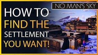 How to Find the Settlements You Want in No Man's Sky Frontiers Update 2021 Best Settlements Guide