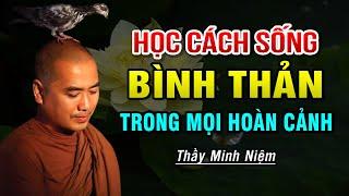 Học Cách Sống Bình Thản Trong Mọi Hoàn Cảnh - Thầy Minh Niệm