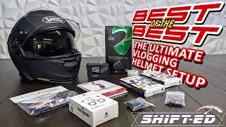 The Best - Best MotoVlog Helmet Set Up - Shoei GT AIR 2 Review