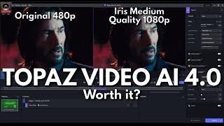 Topaz Video AI (Version 4.0) | Is it worth the upgrade?