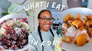 High-Protein Vegan What I Eat in a Day | Easy, Comforting Meals