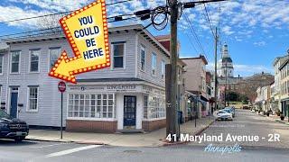 Virtual Tour - 41 Maryland Avenue, 2R Annapolis MD 21401