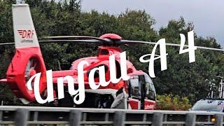 Unfall A 4   Ohorn - Burkau 03.10.2024