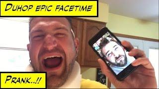 Duhop EPIC PRANK FACETIME CALL TORTURES FAT MAN!