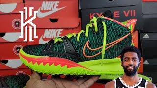 NIKE KYRIE 7 'WEATHERMAN' ALTERNATE SNEAKER REVIEW + LACE SWAP