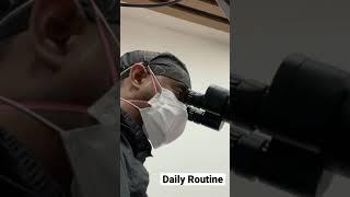 My daily Routine as a dentist