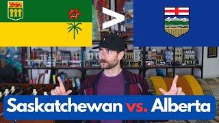 5 Reasons Why Saskatchewan is Better than Alberta - Saskatchewan vs. Alberta #saskatchewan #alberta