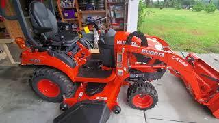 New Kubota BX2380 Loader Mower Walk Around