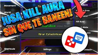  !CÓMO USAR KILL AURA en SERVIDORES sin que te BANEEN o te KICKEEN! (Minecraft Bedrock) Toolbox