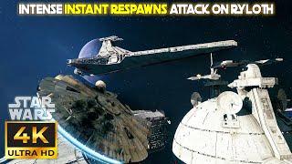 Instant Respawns Make this Mode so Intense | Star Wars Battlefront 2 | Starfighter Assault [PC 4K]