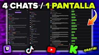  COMO UNIR 4 CHATS EN 1 SOLA PANTALLA | TUTORIAL | URBVIC