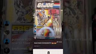 G.I. Joe ARAH Wheel Spin for Grail Unpunched Storm Shadow #gijoearah #whatnotseller #whatnot