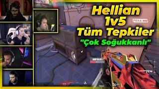 HELLIAN 1v5 TEPKİLER (wtcN, cigdemT, saamtwo, KendineMuzisyen)