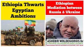 Ethiopia Thwarts Egyptian Ambition | Ethiopian Mediation between Russia & Ukraine