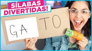 COMO ENSINAR AS SÍLABAS para crianças de um jeito fácil e divertido!