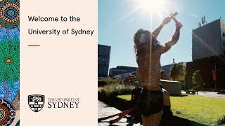 Welcome to the University of Sydney 2025