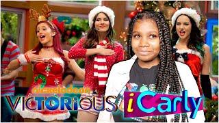 Watching **Victorious and iCarly** Christmas episodes and reliving my childhood.