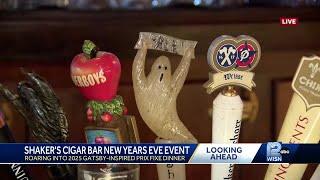 Celebrate New Year's Eve in the roaring '20s era at Shaker's Cigar Bar