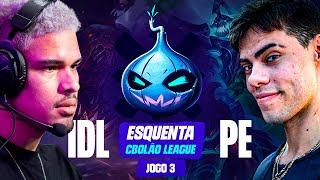 SHOWMATCH CBOLÃO LEAGUE: IDL E-SPORTS vs PURPLE EATERS (gringos) | MD3 - Jogo 3