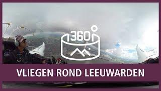 360: Zweefvliegen rond Leeuwarden