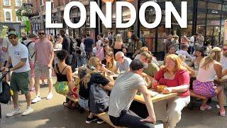 LONDON STREET FOOD, EAST LONDON WALK FROM SPITALFIELDS TO BRICK LANE MARKET AND COLOMBIA RD MARKET