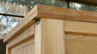 Great Woodworking Ideas For Beekeeper // How to Build A Honey Bee Hive