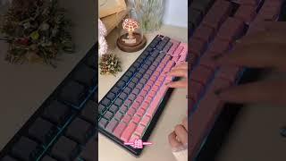 【团子】超美打字音！珂芝-K98PRO#keyboard  #mechanicalkeyboard #gamingkeyboard #keycaps #desksetup