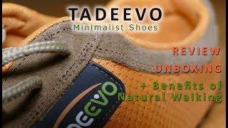 TADEEVO MINIMALIST SHOES - Review, Unboxing and Healthbenefits