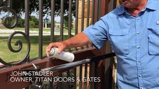 Basic Gate Maintenance | Automatic Driveway Gates | Southlake TX | (817) 769-6565