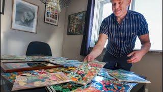 Local Comic Book Collector Sees Prized Collection Returned