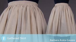 Gathered Skirt with Waistband