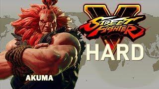 Street Fighter V - Akuma Arcade Mode (HARD)