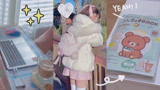 cute & aesthetic vlog | coffee shop, winter outfit, anime girl, ghibli, vegan food, sick day